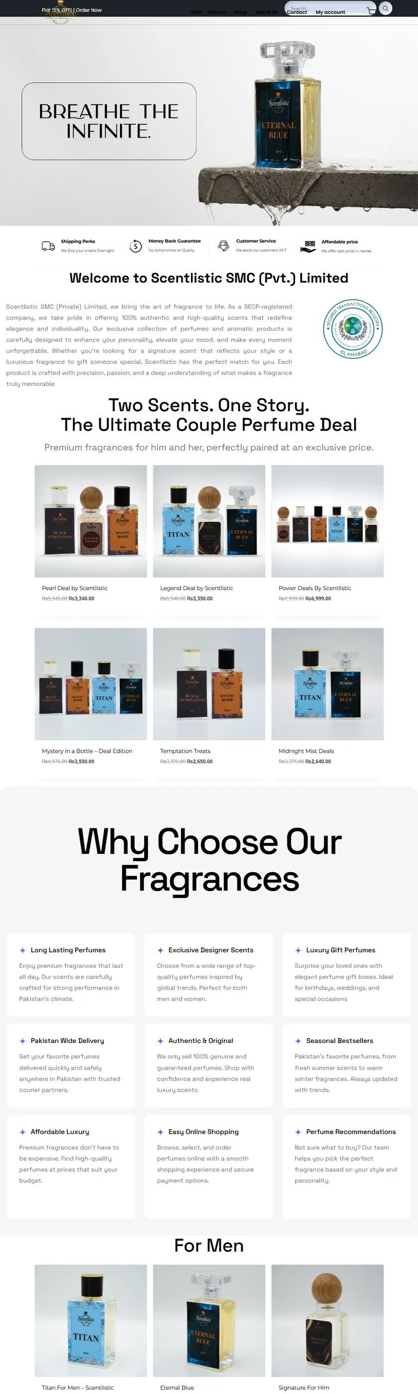 Scentlistic perfume store