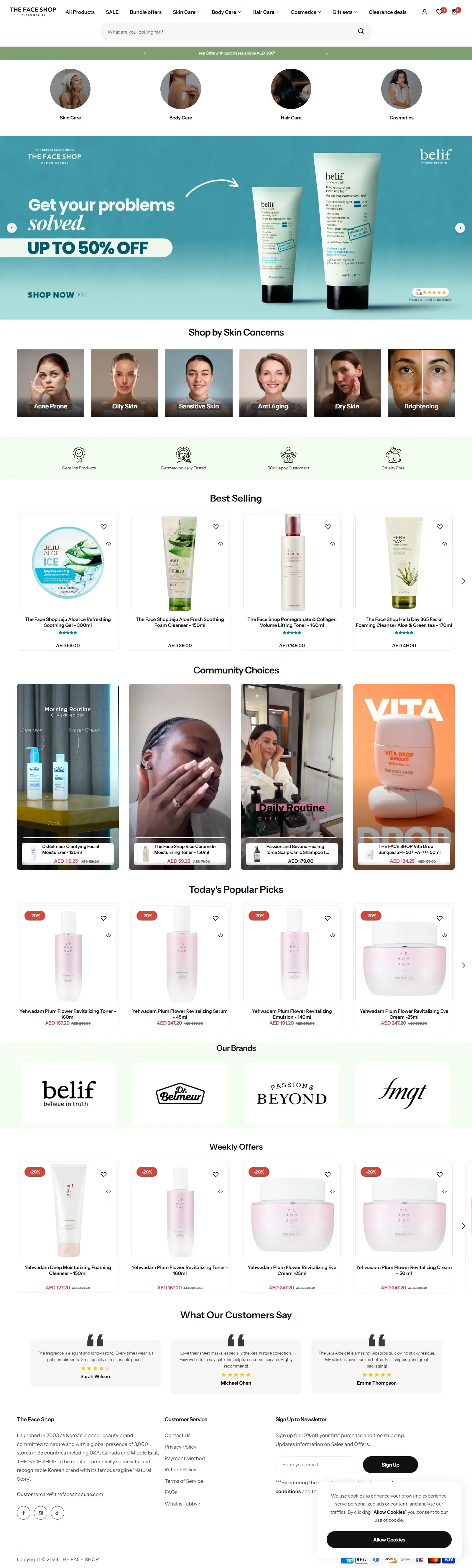 thefaceshopuae , UAE